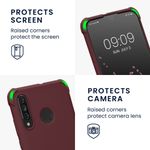 Laptop, Telefoane si Tablete - Telefoane mobile si accesorii - Accesorii Telefoane - Huse telefoane - Husa Kwmobile pentru Huawei P30 Lite/P30 Lite New Edition, protectie la socuri, silicon, mov - Infinity.ro