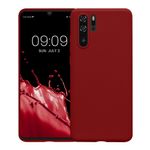 Laptop, Telefoane si Tablete - Telefoane mobile si accesorii - Accesorii Telefoane - Huse telefoane - Husa Kwmobile pentru Huawei P30 Pro/P30 Pro New Edition, incarcare wireless, silicon, rosu - Infinity.ro