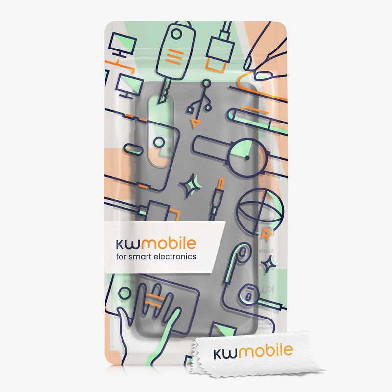 Laptop, Telefoane si Tablete - Telefoane mobile si accesorii - Accesorii Telefoane - Huse telefoane - Husa Kwmobile pentru Huawei P30, anti-alunecare, silicon, gri - Infinity.ro