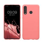Laptop, Telefoane si Tablete - Telefoane mobile si accesorii - Accesorii Telefoane - Huse telefoane - Husa Kwmobile pentru Huawei P30 Lite/P30 Lite New Edition, incarcare wireless, silicon, roz - Infinity.ro