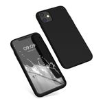 Laptop, Telefoane si Tablete - Telefoane mobile si accesorii - Accesorii Telefoane - Huse telefoane - Husa Kwmobile pentru iPhone 11, incarcare wireless, silicon, negru - Infinity.ro