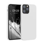 Laptop, Telefoane si Tablete - Telefoane mobile si accesorii - Accesorii Telefoane - Huse telefoane - Husa Kwmobile pentru iPhone 12/12 Pro, anti-alunecare, silicon, alb - Infinity.ro