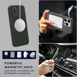 Laptop, Telefoane si Tablete - Telefoane mobile si accesorii - Accesorii Telefoane - Huse telefoane - Husa Kwmobile pentru iPhone 12/12 Pro, compatibilitate MagSafe, silicon, verde - Infinity.ro
