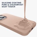 Laptop, Telefoane si Tablete - Telefoane mobile si accesorii - Accesorii Telefoane - Huse telefoane - Husa Kwmobile pentru iPhone 15 Pro Max, incarcare wireless, silicon, roz prafuit - Infinity.ro