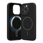 Laptop, Telefoane si Tablete - Telefoane mobile si accesorii - Accesorii Telefoane - Huse telefoane - Husa Kwmobile pentru iPhone 15 Pro, compatibilitate MagSafe, silicon, negru - Infinity.ro