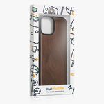 Laptop, Telefoane si Tablete - Telefoane mobile si accesorii - Accesorii Telefoane - Huse telefoane - Husa Kwmobile pentru iPhone 15, compatibilitate MagSafe, protectie la socuri, lemn, TPU, maro - Infinity.ro