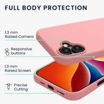 Laptop, Telefoane si Tablete - Telefoane mobile si accesorii - Accesorii Telefoane - Huse telefoane - Husa Kwmobile pentru iPhone 16 Plus, anti-alunecare, anti-amprenta, silicon, roz - Infinity.ro