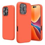 Laptop, Telefoane si Tablete - Telefoane mobile si accesorii - Accesorii Telefoane - Huse telefoane - Husa Kwmobile pentru iPhone 16 Pro Max, anti-alunecare, protectie la zgarieturi, silicon, roz - Infinity.ro