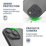 Laptop, Telefoane si Tablete - Telefoane mobile si accesorii - Accesorii Telefoane - Huse telefoane - Husa Kwmobile pentru iPhone 16 Pro Max, anti-alunecare, protectie la zgarieturi, silicon, gri - Infinity.ro