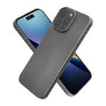Laptop, Telefoane si Tablete - Telefoane mobile si accesorii - Accesorii Telefoane - Huse telefoane - Husa Kwmobile pentru iPhone 16 Pro Max, anti-alunecare, protectie la zgarieturi, silicon, gri - Infinity.ro