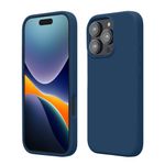 Laptop, Telefoane si Tablete - Telefoane mobile si accesorii - Accesorii Telefoane - Huse telefoane - Husa Kwmobile pentru iPhone 16 Pro Max, anti-alunecare, silicon, bleumarin - Infinity.ro