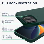 Laptop, Telefoane si Tablete - Telefoane mobile si accesorii - Accesorii Telefoane - Huse telefoane - Husa Kwmobile pentru iPhone 16 Pro Max, anti-alunecare, silicon, albastru verzui - Infinity.ro