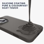 Laptop, Telefoane si Tablete - Telefoane mobile si accesorii - Accesorii Telefoane - Huse telefoane - Husa Kwmobile pentru iPhone 16 Pro Max, anti-alunecare, silicon, gri - Infinity.ro