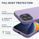 Laptop, Telefoane si Tablete - Telefoane mobile si accesorii - Accesorii Telefoane - Huse telefoane - Husa Kwmobile pentru iPhone 16 Pro Max, anti-alunecare, silicon, lavanda - Infinity.ro