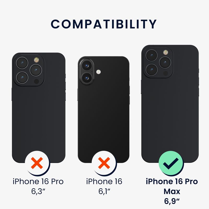 Laptop, Telefoane si Tablete - Telefoane mobile si accesorii - Accesorii Telefoane - Huse telefoane - Husa Kwmobile pentru iPhone 16 Pro Max, compatibilitate MagSafe, lemn, TPU, maro - Infinity.ro