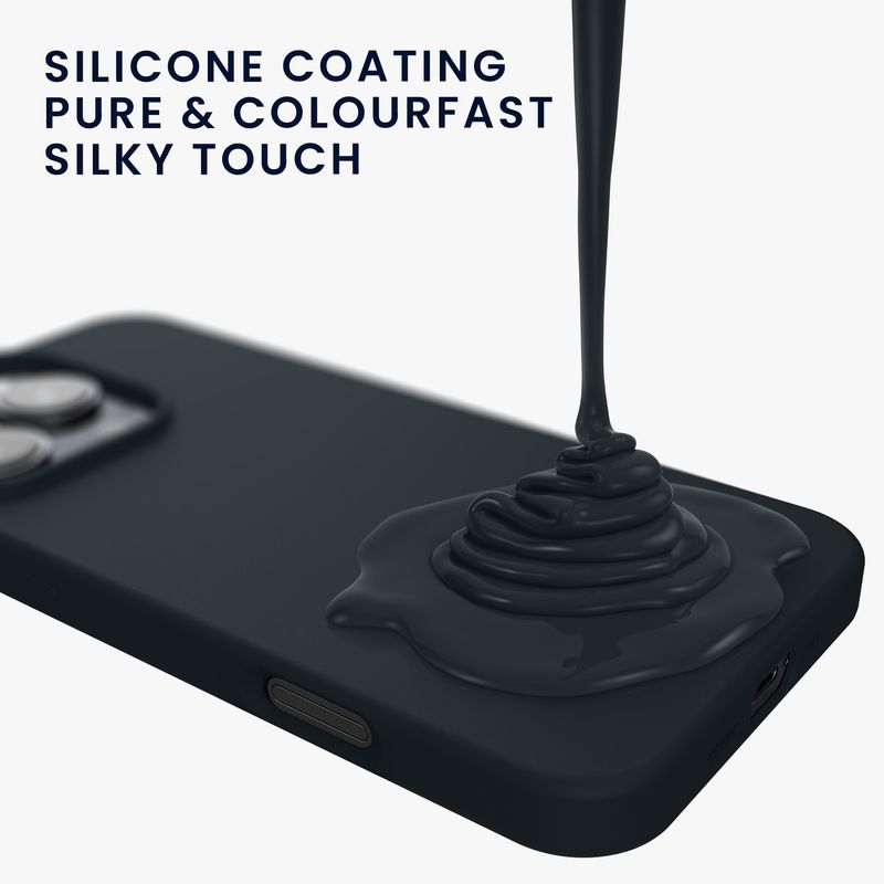 Laptop, Telefoane si Tablete - Telefoane mobile si accesorii - Accesorii Telefoane - Huse telefoane - Husa Kwmobile pentru iPhone 16 Pro, anti-alunecare, silicon, afine - Infinity.ro