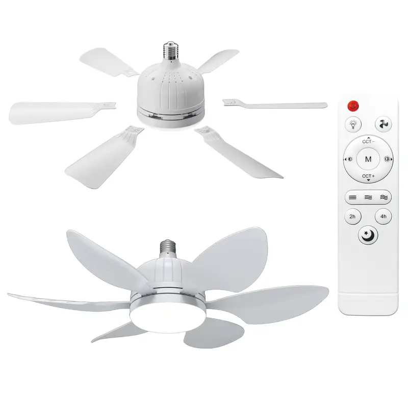 Electronice si Electrocasnice - Climatizare si sisteme de incalzire - Aparate racire aer - Ventilatoare - Ventilator de Tavan Inteligent cu Lumina LED si Telecomanda - Infinity.ro