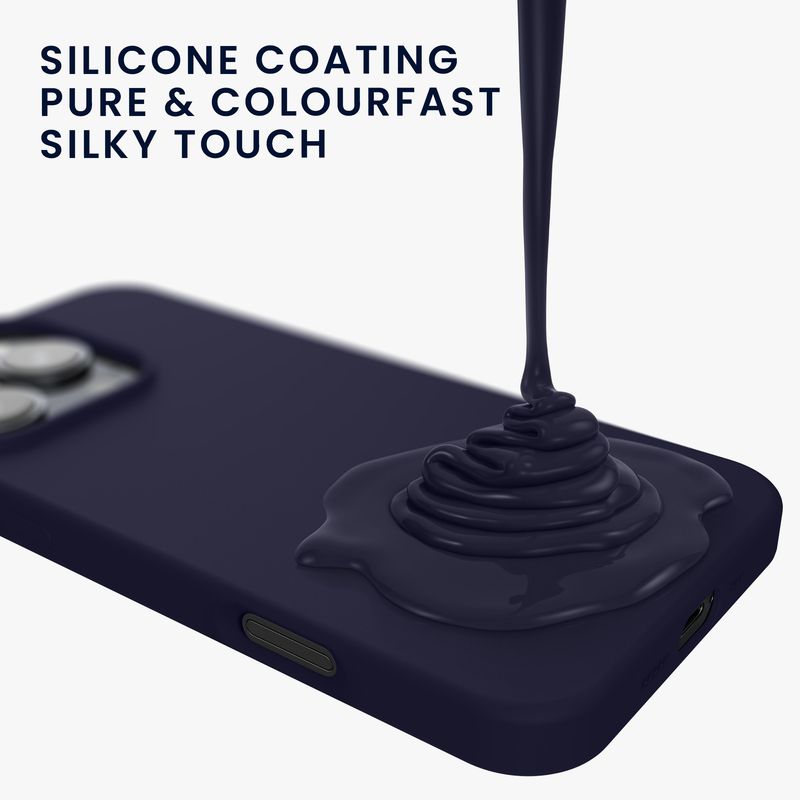 Laptop, Telefoane si Tablete - Telefoane mobile si accesorii - Accesorii Telefoane - Huse telefoane - Husa Kwmobile pentru iPhone 16 Pro, anti-alunecare, silicon, ocean - Infinity.ro