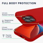 Laptop, Telefoane si Tablete - Telefoane mobile si accesorii - Accesorii Telefoane - Huse telefoane - Husa Kwmobile pentru iPhone 16 Pro, anti-alunecare, silicon, rosu clasic - Infinity.ro