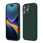 Laptop, Telefoane si Tablete - Telefoane mobile si accesorii - Accesorii Telefoane - Huse telefoane - Husa Kwmobile pentru iPhone 16 Pro, anti-alunecare, silicon, verde muschi - Infinity.ro