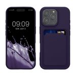 Laptop, Telefoane si Tablete - Telefoane mobile si accesorii - Accesorii Telefoane - Huse telefoane - Husa Kwmobile pentru iPhone 16 Pro, incarcare wireless, silicon, albastru - Infinity.ro