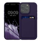 Laptop, Telefoane si Tablete - Telefoane mobile si accesorii - Accesorii Telefoane - Huse telefoane - Husa Kwmobile pentru iPhone 16 Pro, incarcare wireless, silicon, albastru - Infinity.ro