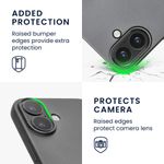 Laptop, Telefoane si Tablete - Telefoane mobile si accesorii - Accesorii Telefoane - Huse telefoane - Husa Kwmobile pentru iPhone 16, anti-alunecare, protectie la zgarieturi, silicon, gri - Infinity.ro