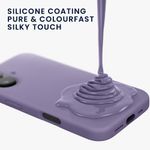 Laptop, Telefoane si Tablete - Telefoane mobile si accesorii - Accesorii Telefoane - Huse telefoane - Husa Kwmobile pentru iPhone 16, anti-alunecare, silicon, mov violet - Infinity.ro