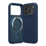 Laptop, Telefoane si Tablete - Telefoane mobile si accesorii - Accesorii Telefoane - Huse telefoane - Husa Kwmobile pentru iPhone 17 Pro Max, compatibilitate MagSafe, silicon, albastru - Infinity.ro