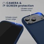 Laptop, Telefoane si Tablete - Telefoane mobile si accesorii - Accesorii Telefoane - Huse telefoane - Husa Kwmobile pentru iPhone 17 Pro Max, compatibilitate MagSafe, silicon, albastru - Infinity.ro