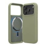 Laptop, Telefoane si Tablete - Telefoane mobile si accesorii - Accesorii Telefoane - Huse telefoane - Husa Kwmobile pentru iPhone 17 Pro Max, compatibilitate MagSafe, silicon, verde - Infinity.ro