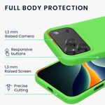 Laptop, Telefoane si Tablete - Telefoane mobile si accesorii - Accesorii Telefoane - Huse telefoane - Husa Kwmobile pentru iPhone 17 Pro Max, anti-alunecare, silicon, verde lime - Infinity.ro