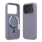Laptop, Telefoane si Tablete - Telefoane mobile si accesorii - Accesorii Telefoane - Huse telefoane - Husa Kwmobile pentru iPhone 17 Pro Max, compatibilitate MagSafe, silicon, mov - Infinity.ro