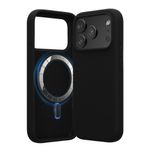 Laptop, Telefoane si Tablete - Telefoane mobile si accesorii - Accesorii Telefoane - Huse telefoane - Husa Kwmobile pentru iPhone 17 Pro Max, compatibilitate MagSafe, silicon, negru - Infinity.ro
