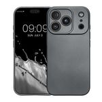 Laptop, Telefoane si Tablete - Telefoane mobile si accesorii - Accesorii Telefoane - Huse telefoane - Husa Kwmobile pentru iPhone 17 Pro, anti-alunecare, protectie la zgarieturi, silicon, gri - Infinity.ro