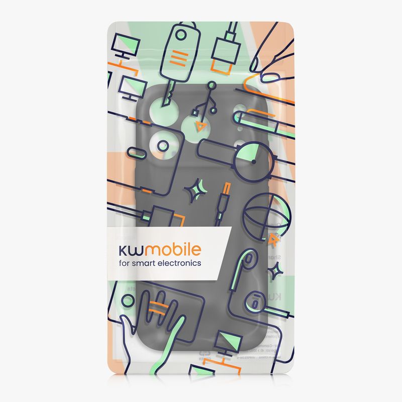 Laptop, Telefoane si Tablete - Telefoane mobile si accesorii - Accesorii Telefoane - Huse telefoane - Husa Kwmobile pentru iPhone 17 Pro, anti-alunecare, silicon, negru - Infinity.ro