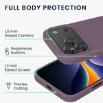 Laptop, Telefoane si Tablete - Telefoane mobile si accesorii - Accesorii Telefoane - Huse telefoane - Husa Kwmobile pentru iPhone 17 Pro, anti-alunecare, silicon, iris - Infinity.ro
