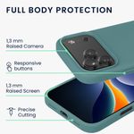 Laptop, Telefoane si Tablete - Telefoane mobile si accesorii - Accesorii Telefoane - Huse telefoane - Husa Kwmobile pentru iPhone 17 Pro, anti-alunecare, silicon, piatra - Infinity.ro