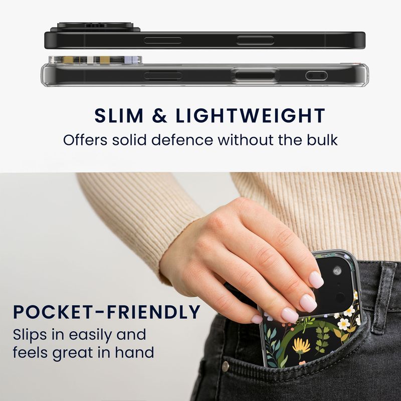 Laptop, Telefoane si Tablete - Telefoane mobile si accesorii - Accesorii Telefoane - Huse telefoane - Husa Kwmobile pentru iPhone 17 Pro, compatibilitate MagSafe, acril, TPU, transparent - Infinity.ro