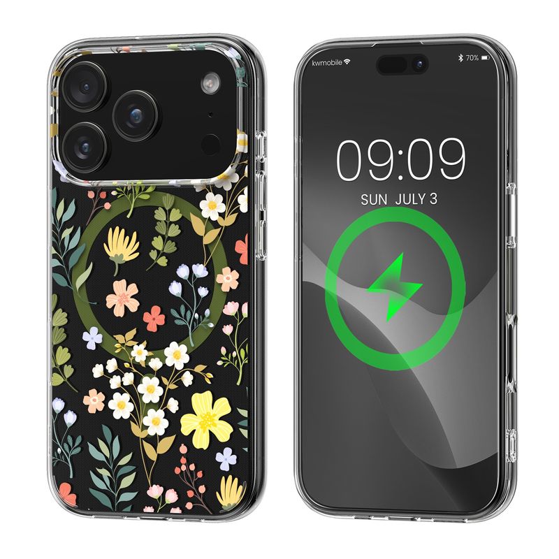 Laptop, Telefoane si Tablete - Telefoane mobile si accesorii - Accesorii Telefoane - Huse telefoane - Husa Kwmobile pentru iPhone 17 Pro, compatibilitate MagSafe, acril, TPU, transparent - Infinity.ro