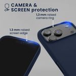 Laptop, Telefoane si Tablete - Telefoane mobile si accesorii - Accesorii Telefoane - Huse telefoane - Husa Kwmobile pentru iPhone 17 Pro, compatibilitate MagSafe, silicon, albastru - Infinity.ro