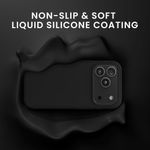 Laptop, Telefoane si Tablete - Telefoane mobile si accesorii - Accesorii Telefoane - Huse telefoane - Husa Kwmobile pentru iPhone 17 Pro, compatibilitate MagSafe, silicon, negru - Infinity.ro