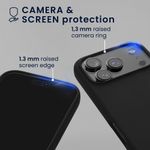 Laptop, Telefoane si Tablete - Telefoane mobile si accesorii - Accesorii Telefoane - Huse telefoane - Husa Kwmobile pentru iPhone 17 Pro, compatibilitate MagSafe, silicon, negru - Infinity.ro