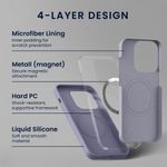 Laptop, Telefoane si Tablete - Telefoane mobile si accesorii - Accesorii Telefoane - Huse telefoane - Husa Kwmobile pentru iPhone 17 Pro, compatibilitate MagSafe, silicon, mov - Infinity.ro