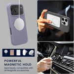 Laptop, Telefoane si Tablete - Telefoane mobile si accesorii - Accesorii Telefoane - Huse telefoane - Husa Kwmobile pentru iPhone 17 Pro, compatibilitate MagSafe, silicon, mov - Infinity.ro