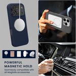 Laptop, Telefoane si Tablete - Telefoane mobile si accesorii - Accesorii Telefoane - Huse telefoane - Husa Kwmobile pentru iPhone 17 Pro, compatibilitate MagSafe, silicon, albastru - Infinity.ro