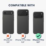 Laptop, Telefoane si Tablete - Telefoane mobile si accesorii - Accesorii Telefoane - Huse telefoane - Husa Kwmobile pentru iPhone 17 Pro, compatibilitate MagSafe, protectie la socuri, lemn, TPU, maro - Infinity.ro