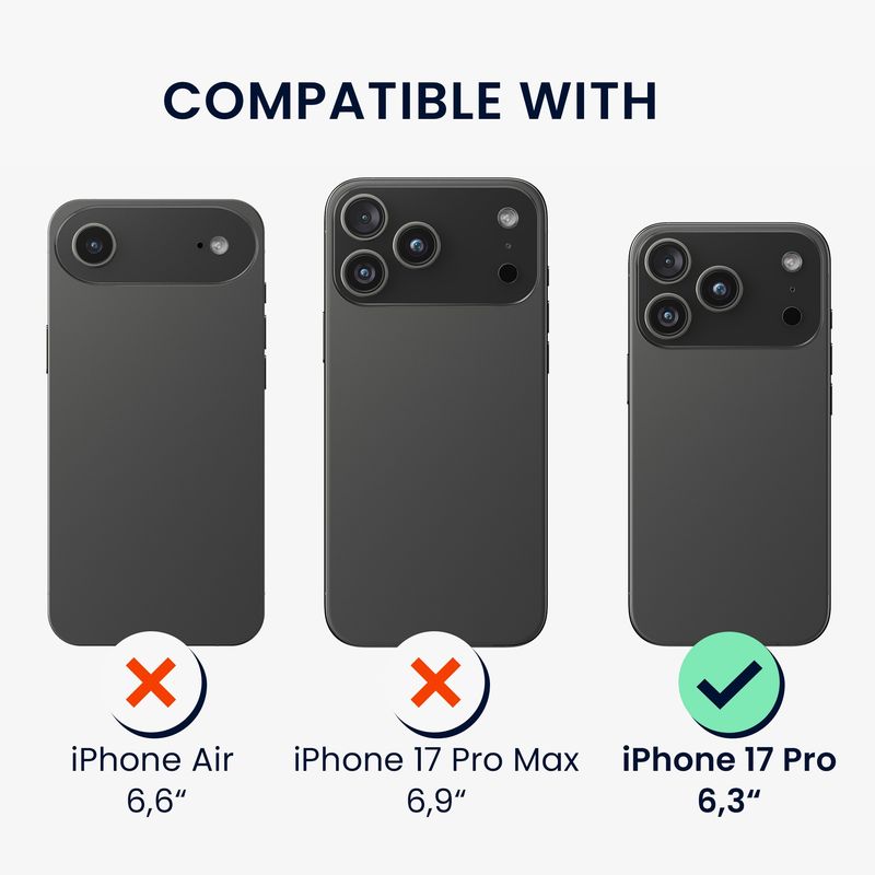 Laptop, Telefoane si Tablete - Telefoane mobile si accesorii - Accesorii Telefoane - Huse telefoane - Husa Kwmobile pentru iPhone 17 Pro, compatibilitate MagSafe, protectie la socuri, lemn, TPU, maro - Infinity.ro