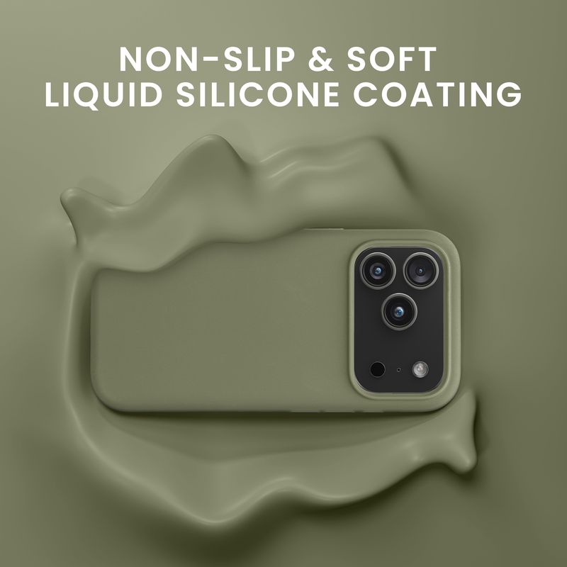 Laptop, Telefoane si Tablete - Telefoane mobile si accesorii - Accesorii Telefoane - Huse telefoane - Husa Kwmobile pentru iPhone 17 Pro, compatibilitate MagSafe, silicon, verde - Infinity.ro