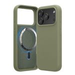 Laptop, Telefoane si Tablete - Telefoane mobile si accesorii - Accesorii Telefoane - Huse telefoane - Husa Kwmobile pentru iPhone 17 Pro, compatibilitate MagSafe, silicon, verde - Infinity.ro